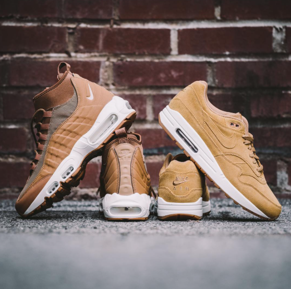 AIR MAX '95 SNEAKERBOOT & AIR MAX '90 "WHEAT PACK"
