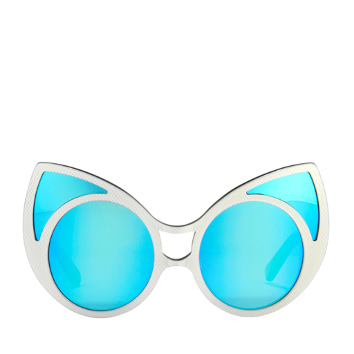 Iconic LINDA FARROW KHALEDA RAJAB+FAHAD Blue sunglasses 1538515-12.jpg main image 3