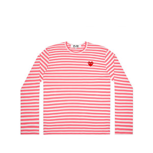 Comme des Garcons PLAY Pastelle Striped T Shirt
